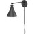 Volume Lighting V4991-5 Black Plug in Swing Arm Wall Lamp