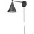 Volume Lighting V4991-5 Black Plug in Swing Arm Wall Lamp