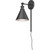 Volume Lighting V4981-5 Black Plug In Wall Sconce Lamp