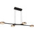 Volume Lighting V3354-98 - Black and Gold Linear Pendant