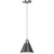 Volume Lighting V2611-49 Brushed Nickel Black Island Pendant Light