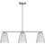 Volume Lighting V2543-33 Brushed Nickel Island Pendant Light