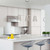 Volume Lighting V2543-33 Brushed Nickel Island Pendant Light