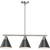 Volume Lighting V2513-49 Brushed Nickel Modern Island Pendant Light
