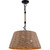 Volume Lighting V2163-5 Black Basket Island Pendant Light
