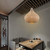 Volume Lighting V2151-5 Black Island Basket Pendant Light