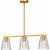 Volume Lighting V2103-90 Antique Gold Island Pendant Light