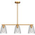Volume Lighting V2103-90 Antique Gold Island Pendant Light
