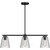 Volume Lighting V2103-5 Black Island Pendant Light