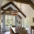Volume Lighting V1813-43 - Brushed Nickel and Walnut Striped Drum Pendant