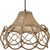 Volume Lighting V1591-70 - Hemp Rope Pendant