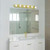 Volume Lighting V1126-2 Polished Brass Bathroom or Vanity Light 