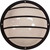 Volume Lighting Volume V8852-5 Black Round Plastic Waterproof Light Fixture