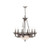 Volume Lighting Volume V3699-22 Prairie Rock Branch Chandelier