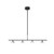 Volume Lighting Volume V3164-5 Black Shaded Linear Pendant Light