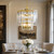 Volume V3029-2 Polished Brass Candelabra Chandelier 