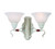 Volume Lighting Volume V2562-23 Indoor Parchment Wall Mount Sconce 