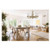 Volume Lighting V2428-0 - Polished Brass Candle Chandelier