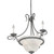 Volume Lighting Volume V1796-8 Antique Silver Incandescent Chandelier