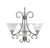 Volume Lighting Volume V1793-8 Indoor Antique Silver Chandelier