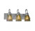 Volume Lighting Volume V1543-33 Brushed Nickel Vanity Light