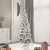 Vickerman A100356LED - 5.5 ft Flocked Pacific Pine Prelit Warm White LED Christmas Tree