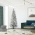 Vickerman A100375 7.5' x 36" Flocked Pacific Tree 438T