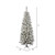 Vickerman A100377LED - 7.5 ft Flocked Pacific Pine Prelit Multi-colored LED Christmas Tree