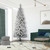 Vickerman A100381LED - 8.5 ft Flocked Pacific Pine Prelit Warm White LED Christmas Tree