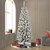 Vickerman A100387LED - 9.5 ft Flocked Pacific Pine Prelit Multi-colored LED Christmas Tree