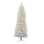 Vickerman A103266LED - 6.5 ft White Salem Pencil Pine Prelit Warm White LED Christmas Tree