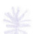 Vickerman A103285 9.5' x 44" White Salem Pencil Pine 1171T