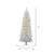 Vickerman A103286LED 9.5' x 44" White Salem Pencil LED 550WW