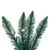 Vickerman A103676LED - 7.5 ft Durham Pole Pine Prelit Warm White LED Christmas Tree