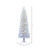 Vickerman A104077LED 7.5' x 34" Sparkle Wht Pencil LED 350MU