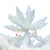 Vickerman A104077LED - 7.5 ft Sparkle White Spruce Prelit Multi-colored LED Christmas Tree