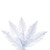 Vickerman A104146LED - 4.5 ft Sparkle White Spruce Prelit Warm White LED Christmas Tree