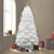 Vickerman A104175 - 7.5 ft Sparkle White Spruce Unlit Christmas Tree