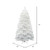 Vickerman A104180 - 8.5 ft Sparkle White Spruce Unlit Christmas Tree