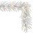 Vickerman A104214LED - 9 ft Sparkle White Spruce Christmas Garland - Warm White LED