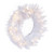 Vickerman A104225LED - 24" Sparkle White Wreath with Warm White LED Lights