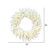Vickerman A104248LED - 48" Sparkle White Wreath with Warm White LED Lights
