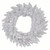 Vickerman A104261LED - 60" Sparkle White Wreath with Warm White LED Lights