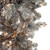 Vickerman A107675 7.5' x 60" Silver Upside Down Tree 1293T