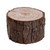 Vickerman C803912 12" Carmel Pine Tree 152 Tips Wood Base