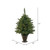 Vickerman A118536LED 3.5' x 28" Cashmere Tree LE50WW BO Timer