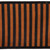 Vickerman QR224401 2.5"x10yd Orange Halloween Stripe