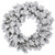 Vickerman A128230 - 30" Flocked Snow Ridge Wreath