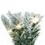 Vickerman A128231LED - 30" Flkd Snow Ridge Wreath with Warm White LED Lights