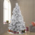 Vickerman A155280 9' x 73" Flocked Alberta w/Cones 1616Tip